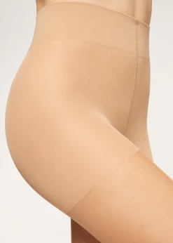 Action Collant Voile 40 Deniers Effet Jambes Legeres