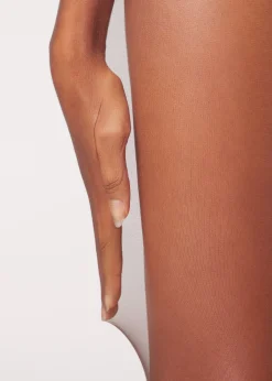 Action Collant Voile 40 Deniers Effet Jambes Legeres