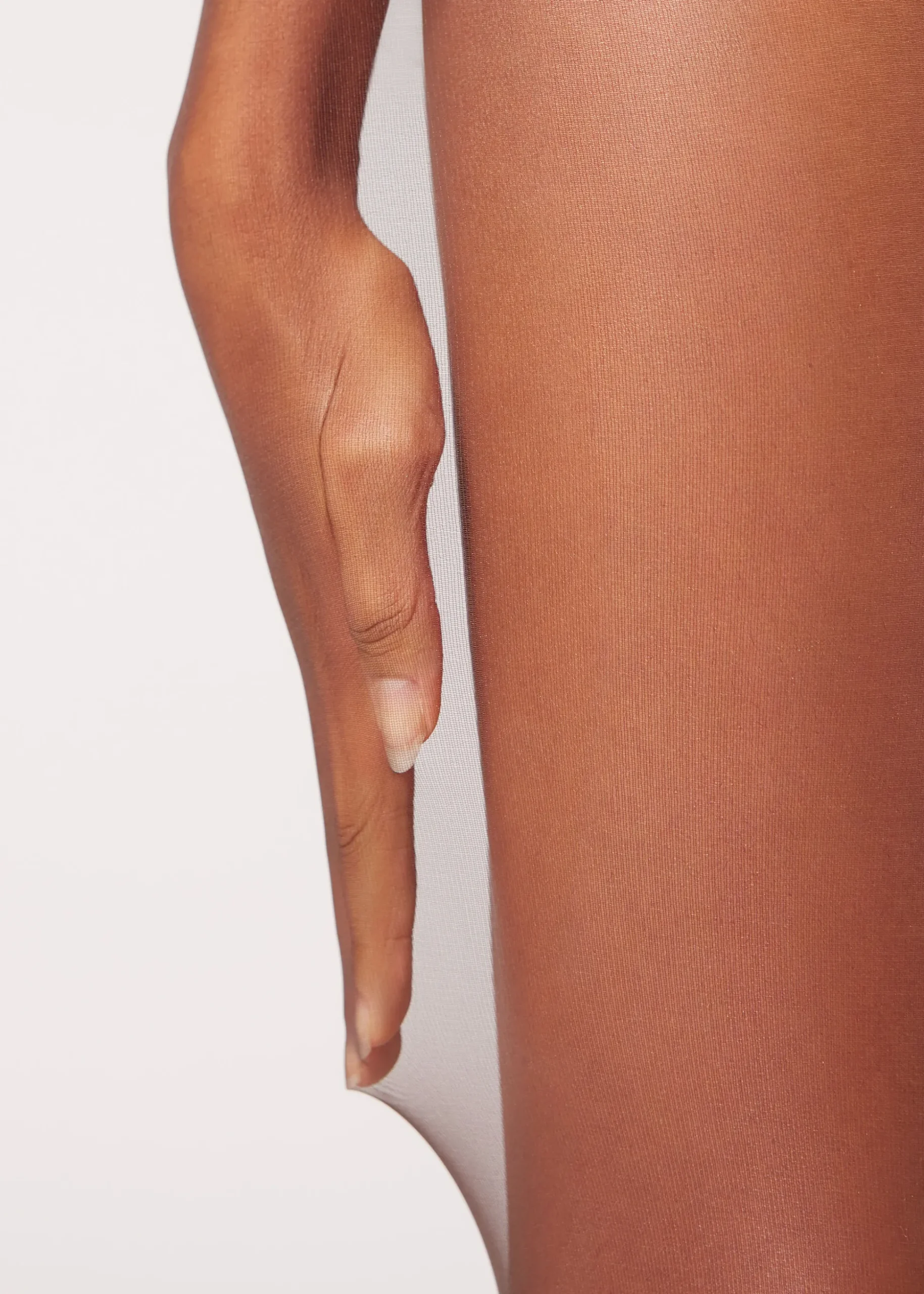 Action Collant Voile 40 Deniers Effet Jambes Legeres