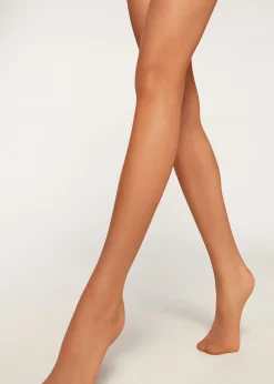 Action Collant Voile 40 Deniers Effet Jambes Legeres