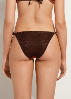 Bas De Maillot A Lanieres Et Fibres Metalliques Lisbona