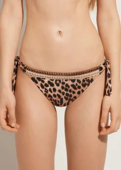 Bas De Maillot A Noeuds A Motif Animalier Bilbao