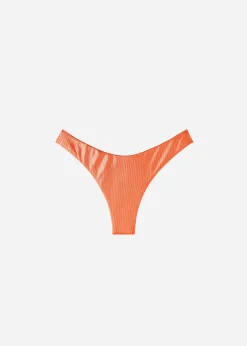 Bas De Maillot Bresilien Echancre Effet Enduit Antigua