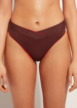Bas De Maillot Bresilien Taille Haute Avec Coupe En V Indonesia