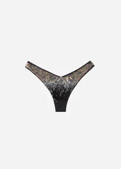 Bas De Maillot Bresilien Echancre A Paillettes Las Vegas
