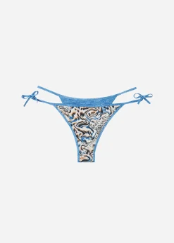 Bas De Maillot Bresilien A Noeuds Reversible Mykonos