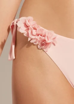 Bas De Maillot Bresilien Avec Noeuds A Fleurs Honolulu