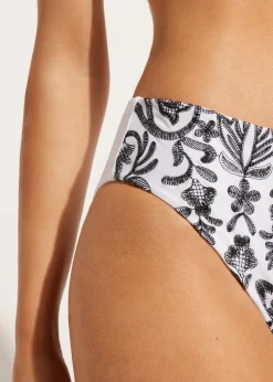 Bas De Maillot Cachemire Taille Haute Zanzibar