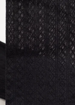 Bas Motif Romantique Losanges Eco