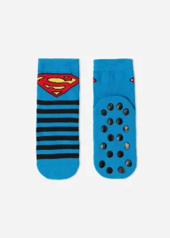 Chaussettes Antiderapantes Superman Pour Enfants