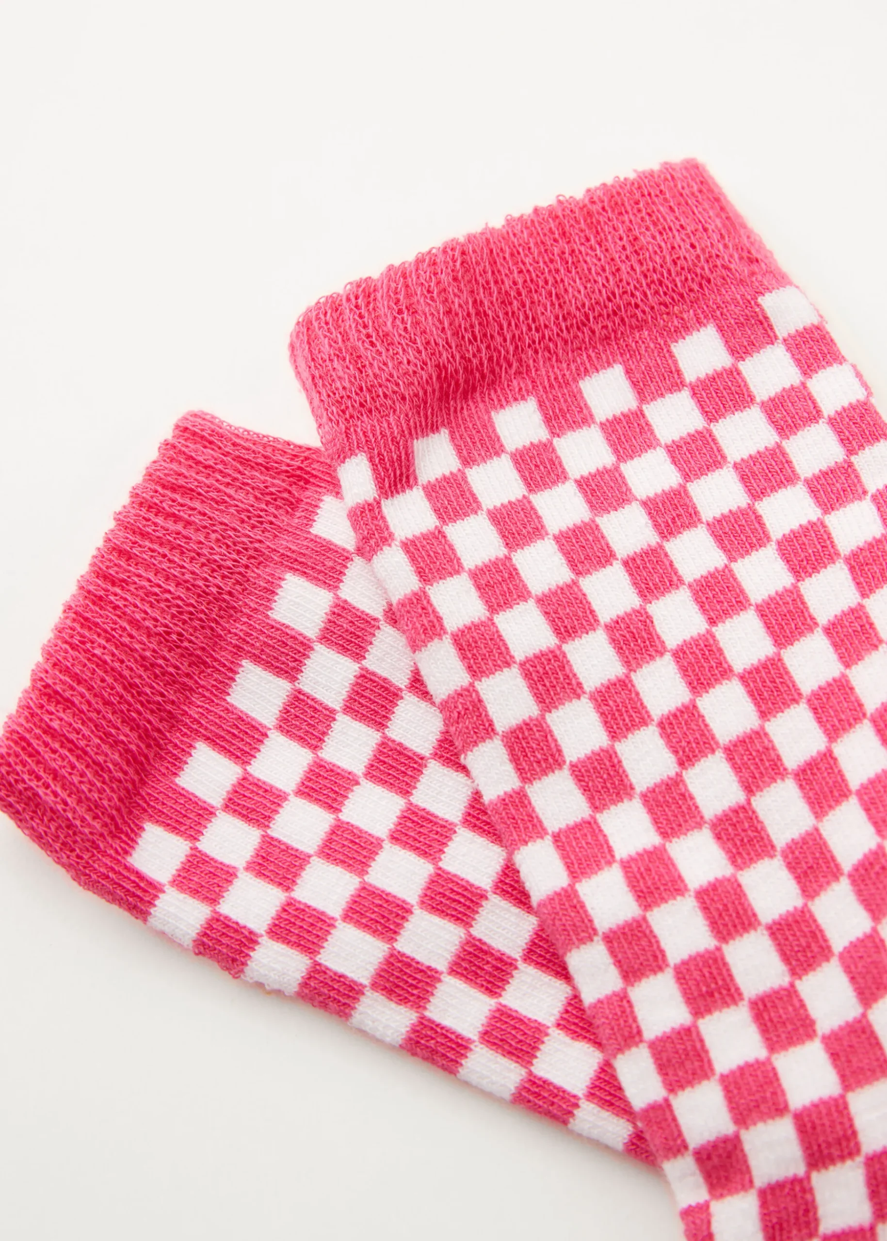 Chaussettes Basses A Carreaux Pour Enfants