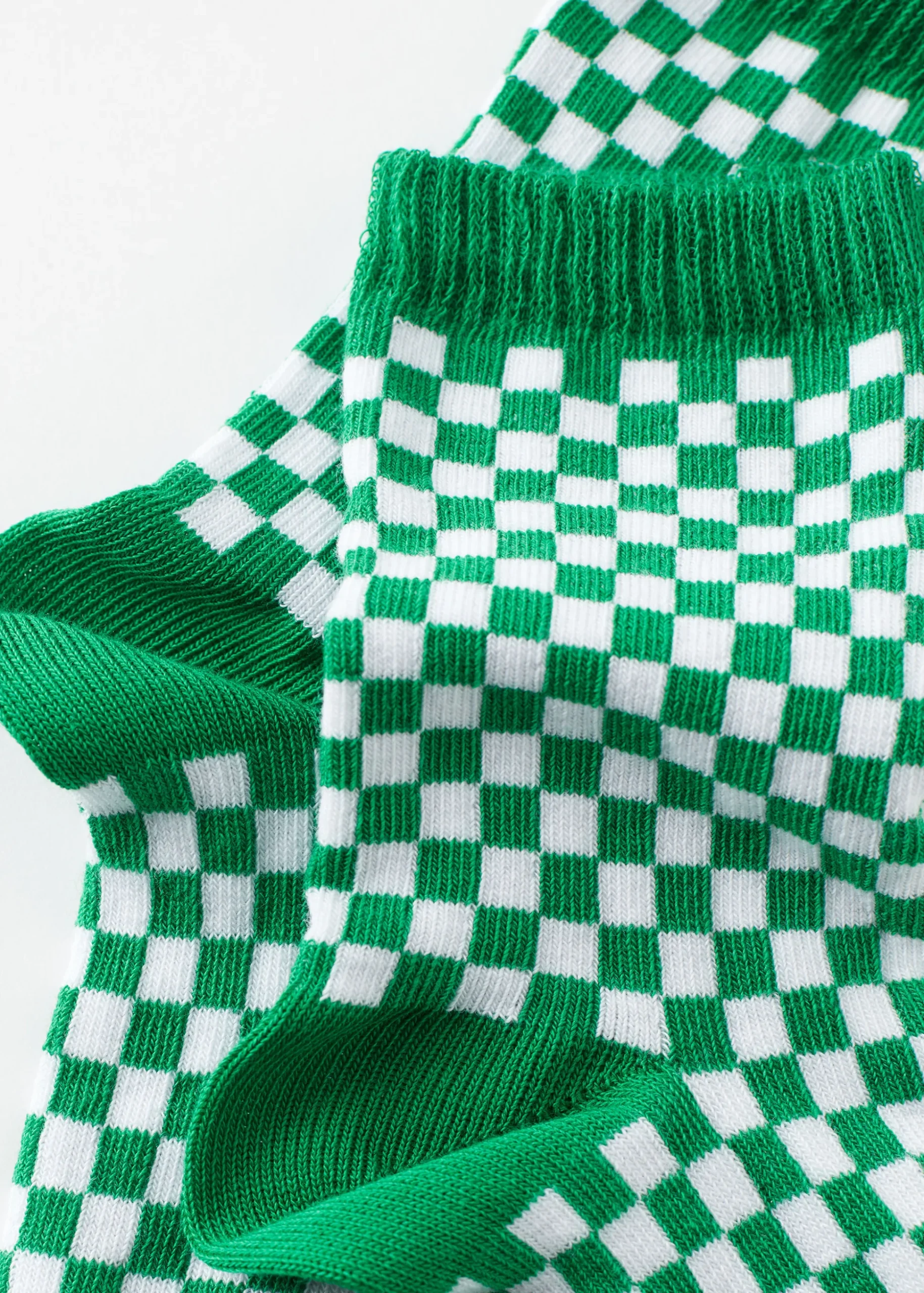 Chaussettes Basses A Carreaux Pour Enfants