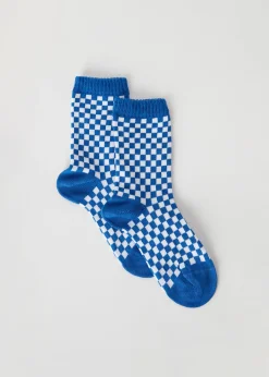 Chaussettes Basses A Carreaux Pour Enfants