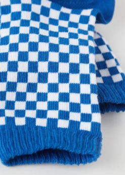 Chaussettes Basses A Carreaux Pour Enfants