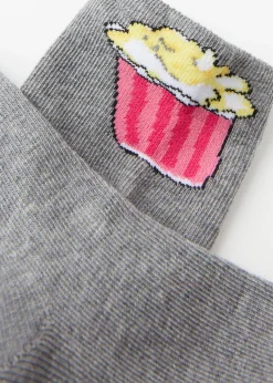Chaussettes Basses A Motifs Aliments Pour Enfants