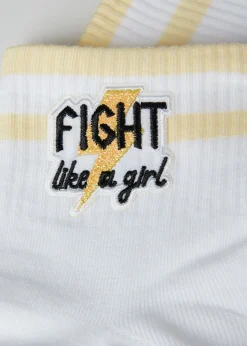 Chaussettes Basses A Motif Girl Power