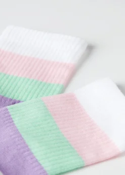 Chaussettes Basses A Motif Rayures