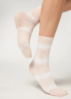 Chaussettes Basses A Motif Tie-Dye
