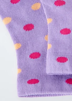 Chaussettes Basses A Pois Pour Enfants