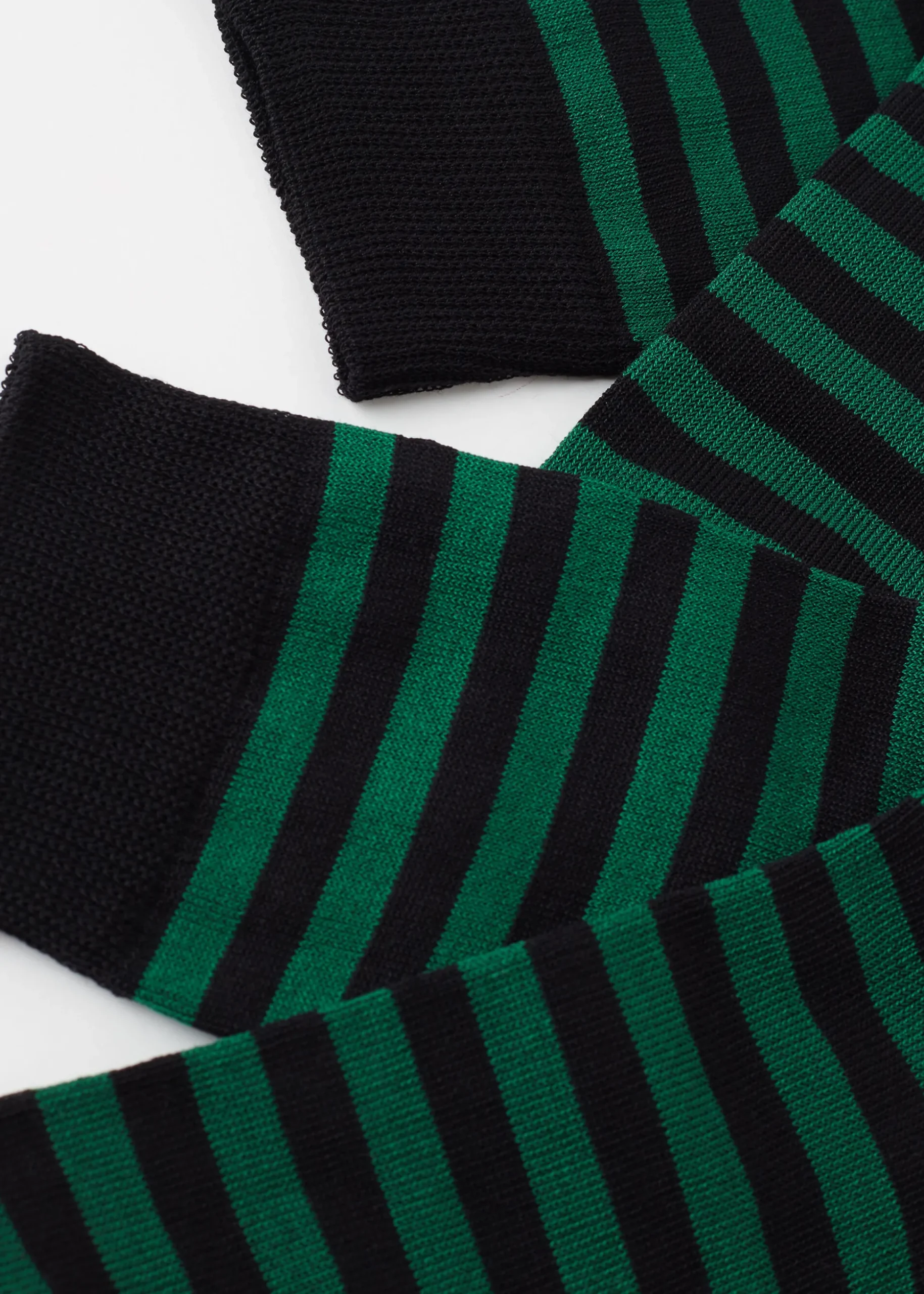 Chaussettes Basses A Rayures Bicolores Pour Homme