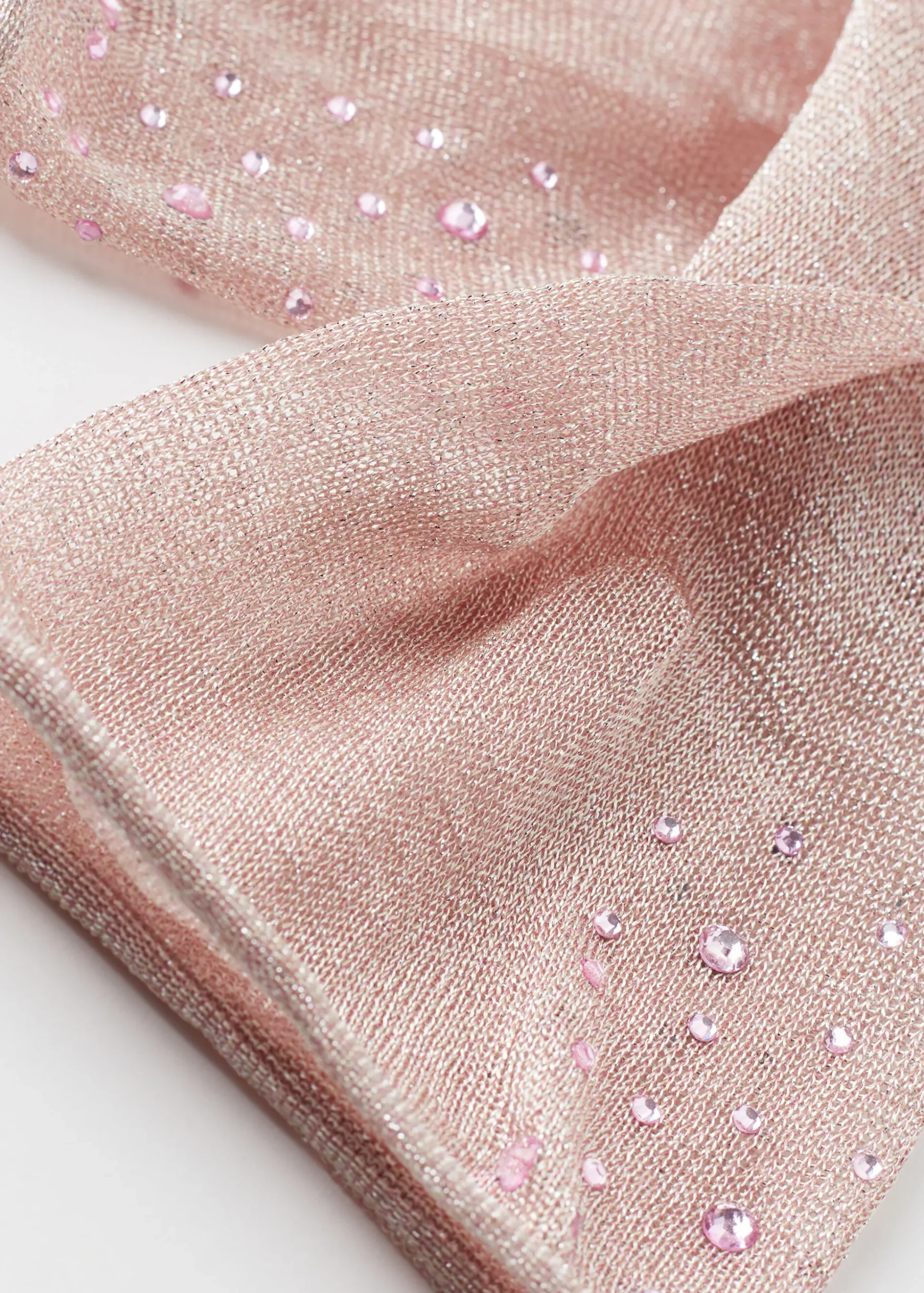 Chaussettes Basses Avec Paillettes Et Cristaux De Strass