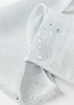 Chaussettes Basses Avec Paillettes Et Cristaux De Strass