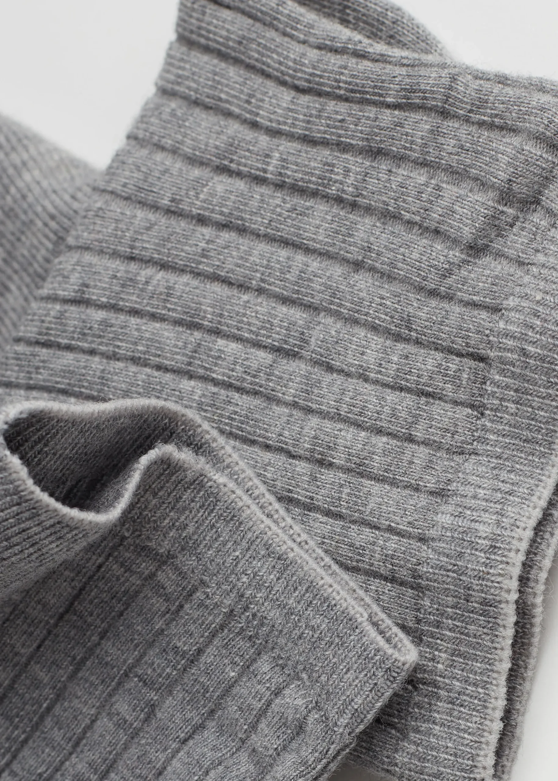Chaussettes Basses Cotelees