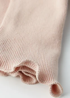 Chaussettes Basses Cotelees