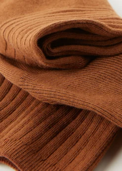 Chaussettes Basses Cotelees