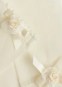 Chaussettes Basses Fille Avec Petite Rose