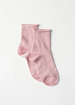 Chaussettes Basses Fille Avec Paillettes