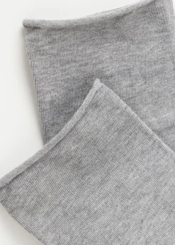Chaussettes Courtes A Bords Francs En Coton