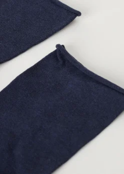 Chaussettes Courtes A Bords Francs En Coton