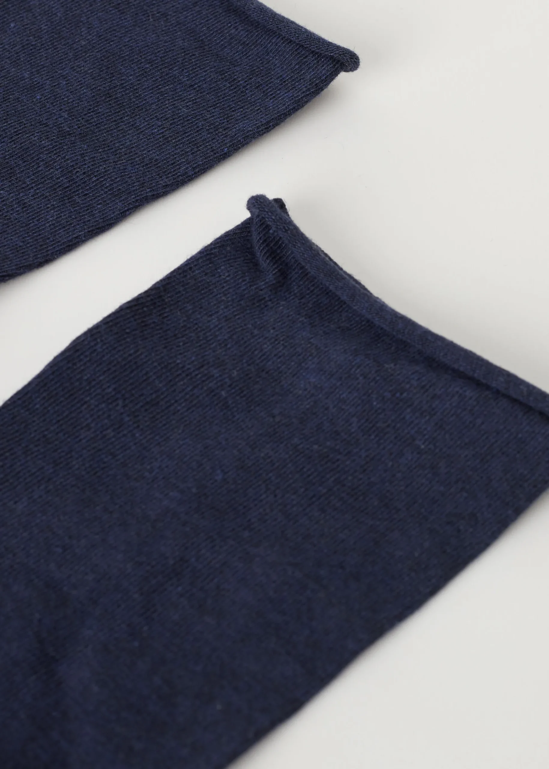 Chaussettes Courtes A Bords Francs En Coton