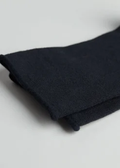 Chaussettes Courtes A Bords Francs En Laine Et Coton