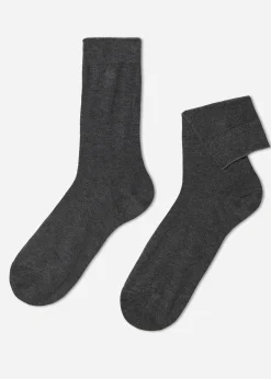 Chaussettes Courtes Avec Cachemire Pour Homme