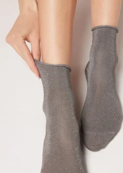 Chaussettes Courtes Avec Paillettes
