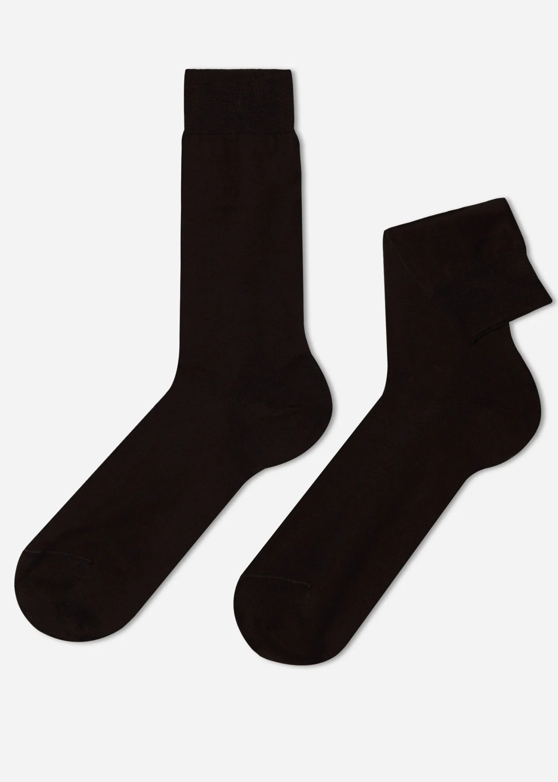 Chaussettes Courtes Avec Fil D'Ecosse Pour Homme