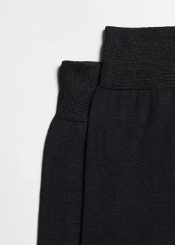 Chaussettes Courtes Avec Fil D'Ecosse Pour Homme