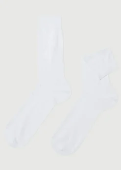 Chaussettes Courtes Avec Fil D'Ecosse Pour Homme