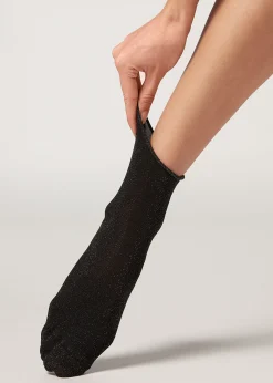 Chaussettes Courtes Avec Paillettes