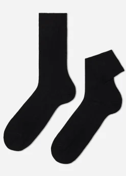 Chaussettes Courtes Avec Cachemire Pour Homme