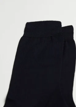 Chaussettes Courtes Avec Fil D'Ecosse Pour Homme