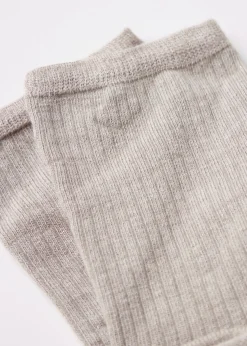 Chaussettes Courtes En Cachemire A Paillettes
