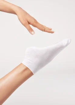 Chaussettes Courtes En Coton Sans Bordure