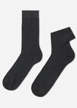 Chaussettes Courtes En Coton Thermique Pour Homme