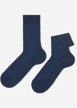Chaussettes Courtes En Coton Extensible Pour Homme