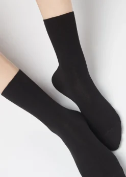 Chaussettes Courtes En Coton Et Cachemire