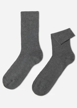 Chaussettes Courtes En Coton Thermique Pour Homme