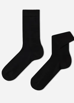 Chaussettes Courtes En Laine Et Coton Pour Homme